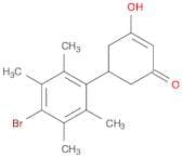 2-Cyclohexen-1-one, 5-(4-bromo-2,3,5,6-tetramethylphenyl)-3-hydroxy-