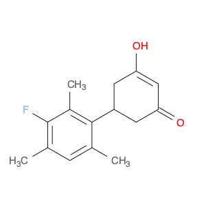 2-Cyclohexen-1-one, 5-(3-fluoro-2,4,6-trimethylphenyl)-3-hydroxy-