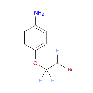 Benzenamine, 4-(2-bromo-1,1,2-trifluoroethoxy)-