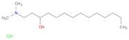 3-Tetradecanol, 1-(dimethylamino)-, hydrochloride