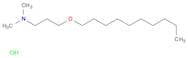 1-Propanamine, 3-(decyloxy)-N,N-dimethyl-, hydrochloride