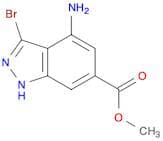 Methyl 4-amino-3-bromo-1H-indazole-6-carboxylate