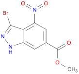 Methyl 3-bromo-4-nitro-1H-indazole-6-carboxylate