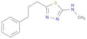 1,3,4-Thiadiazol-2-amine, N-methyl-5-(3-phenylpropyl)-