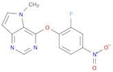 4-(2-Fluoro-4-nitrophenoxy)-5-methyl-5H-pyrrolo[3,2-d]pyrimidine