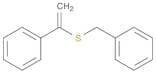 Benzene, [[(1-phenylethenyl)thio]methyl]-