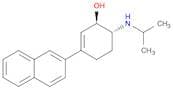 2-Cyclohexen-1-ol, 6-[(1-methylethyl)amino]-3-(2-naphthalenyl)-, trans-