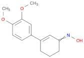 2-Cyclohexen-1-one, 3-(3,4-dimethoxyphenyl)-, oxime