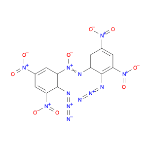Diazene, bis(2-azido-3,5-dinitrophenyl)-, 1-oxide
