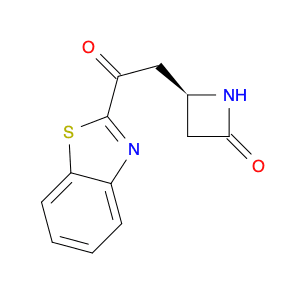 2-Azetidinone, 4-[2-(2-benzothiazolyl)-2-oxoethyl]-, (R)-