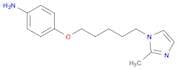 Benzenamine, 4-[[5-(2-methyl-1H-imidazol-1-yl)pentyl]oxy]-
