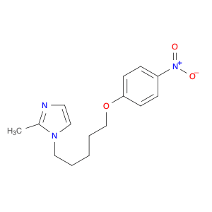 1H-Imidazole, 2-methyl-1-[5-(4-nitrophenoxy)pentyl]-