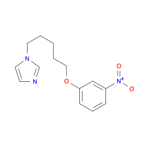 1H-Imidazole, 1-[5-(3-nitrophenoxy)pentyl]-