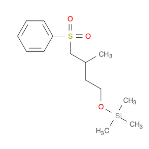 Silane, trimethyl[3-methyl-4-(phenylsulfonyl)butoxy]-