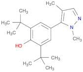 Phenol, 2,6-bis(1,1-dimethylethyl)-4-(1,4-dimethyl-1H-pyrazol-5-yl)-