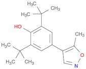 Phenol, 2,6-bis(1,1-dimethylethyl)-4-(5-methyl-4-isoxazolyl)-