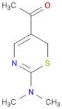 Ethanone, 1-[2-(dimethylamino)-6H-1,3-thiazin-5-yl]-