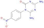 1,3,5-Triazin-2(1H)-one, 4,6-diamino-1-(4-nitrophenyl)-