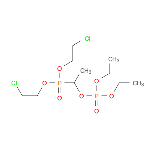 Phosphoric acid, 1-[bis(2-chloroethoxy)phosphinyl]ethyl diethyl ester