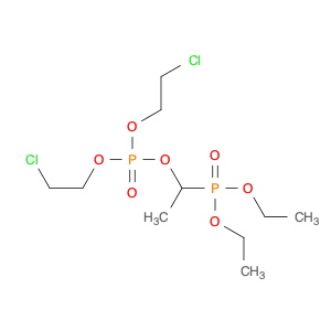 Phosphoric acid, bis(2-chloroethyl) 1-(diethoxyphosphinyl)ethyl ester