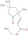 2-Propenoic acid, 3-(1,4,4-trimethyl-2-oxocyclopentyl)-, ethyl ester