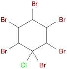 Cyclohexane, 1,2,3,4,5,6-hexabromo-1-chloro-