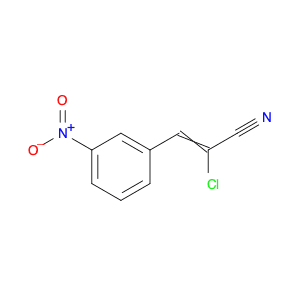 2-Propenenitrile, 2-chloro-3-(3-nitrophenyl)-