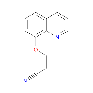 Propanenitrile, 3-(8-quinolinyloxy)-