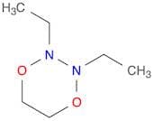 1,4,2,3-Dioxadiazine, 2,3-diethyltetrahydro-