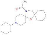 7-Oxa-3,15-diazadispiro[5.1.5.2]pentadecane, 15-acetyl-3-cyclohexyl-
