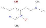 5-Pyrimidinol, 4-[2-(dimethylamino)ethyl]-2,6-dimethyl-, 3-oxide
