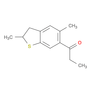 1-Propanone, 1-(2,3-dihydro-2,5-dimethylbenzo[b]thien-6-yl)-