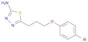1,3,4-Thiadiazol-2-amine, 5-[3-(4-bromophenoxy)propyl]-