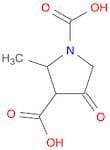 1,3-Pyrrolidinedicarboxylicacid, 2-methyl-4-oxo-