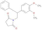 2,5-Pyrrolidinedione, 1-[2-(3,4-dimethoxyphenyl)-2-phenylethyl]-