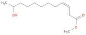 3-Dodecenoic acid, 11-hydroxy-, methyl ester, (Z)-