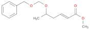 2-Hexenoic acid, 5-[(phenylmethoxy)methoxy]-, methyl ester, (E)-