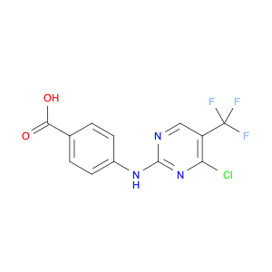 Benzoic acid, 4-[[4-chloro-5-(trifluoromethyl)-2-pyrimidinyl]amino]-