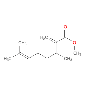6-Octenoic acid, 3,7-dimethyl-2-methylene-, methyl ester