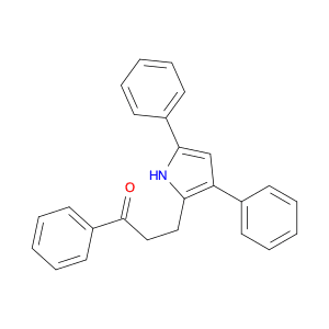 1-Propanone, 3-(3,5-diphenyl-1H-pyrrol-2-yl)-1-phenyl-