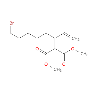 Propanedioic acid, (6-bromo-1-ethenylhexyl)-, dimethyl ester
