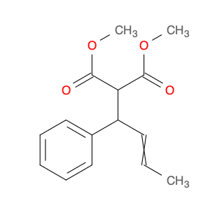 Propanedioic acid, (1-phenyl-2-butenyl)-, dimethyl ester