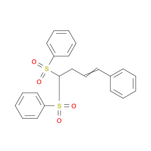 Benzene, 1,1'-[(4-phenyl-3-butenylidene)bis(sulfonyl)]bis-