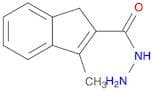 1H-Indene-2-carboxylic acid, 3-methyl-, hydrazide