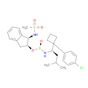 METHANESULFONAMIDE, N-[(1R,2S)-2-[[(R)-[[(1R)-1-[1-(4-CHLOROPHENYL)CYCLOBUTYL]-3-METHYLBUTYL]AMINO…