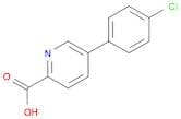 5-(4-Chlorophenyl)picolinic acid