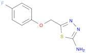 5-((4-Fluorophenoxy)methyl)-1,3,4-thiadiazol-2-amine