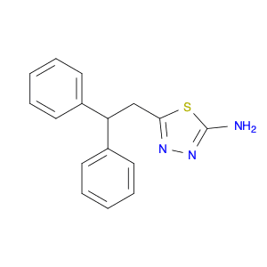5-(2,2-Diphenylethyl)-1,3,4-thiadiazol-2-amine