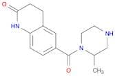 Piperazine, 2-methyl-1-[(1,2,3,4-tetrahydro-2-oxo-6-quinolinyl)carbonyl]-