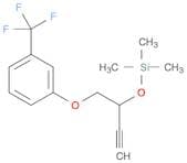Silane, trimethyl[[1-[[3-(trifluoromethyl)phenoxy]methyl]-2-propynyl]oxy]-